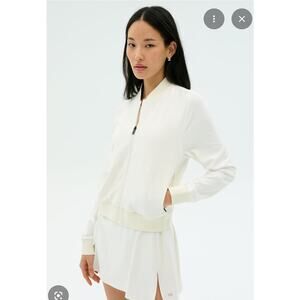 NWOT Splits59 Airweight Bomber Jacket White M